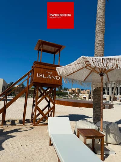 شاليه برايم لوكيشن سي فيو للبيع في مارينا 5 لسان الوزراء قرية ذا آيلاند استلام سنتين The Island Marina 5 North Coast