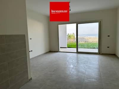Ground chalet with garden and sea view, ready to move, for sale in The Grove Ain Sokhna, directly from the owner,5 million less than the company price