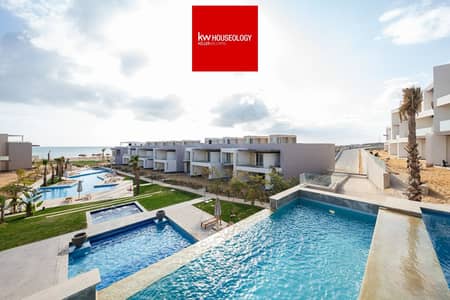 Immediate receipt furnished with air conditioning town house Sea View prime location for sale in Boho El Sokhna at the lowest price in the market Boho Elsokhna