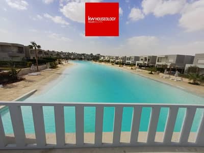 توين هاوس برايم لوكيشن صف اول لاجون ريسيل للبيع في ازها الساحل الشمالي Azha North Coast