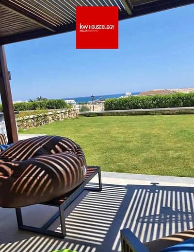 Standalone villa, Sea View, Prime Location, resale at a price lower than the company's price in Azha North Coast.
