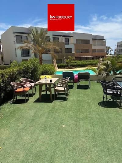 سنيور شاليه مع جاردن 250م قريب من البحر ريسيل بأقل من سعر الشركه في ازها العين السخنه Azha Ain Sokhna