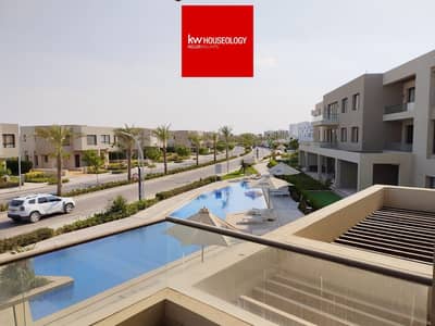 شاليه كورنر ارضي بجاردن ريسيل فيو لاجون للبيع في ازها الساحل -Azha North