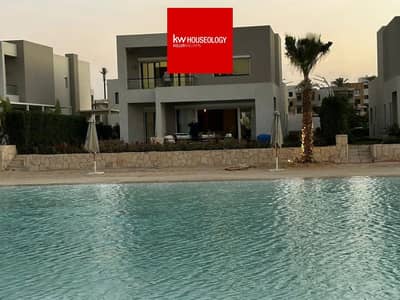 فيلا ستاندالون ريسيل بأقل من سعر الشركه في ازها العين السخنه صف اول لاجون متشطبه و مفروشه و استلام فوري جاهزه للمعاينه Azha Ain Sokhna