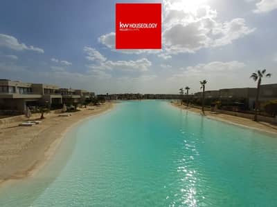 بأقل من سعر الشركه في ازها العين السخنه فيلا ستاندالون كورنر صف اول لاجون للبيع في ازها العين السخنه Azha Ain Sokhna