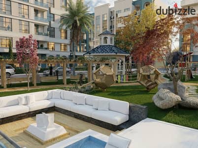 90m apartment in Greek Town in October Gardens with a discount and an initial payment of 228 thousand and a quarterly installment of 73 thousand over 7 years without down payments| located in Smart in the Golden Square near the Oasis Road delivery in 2.5 years