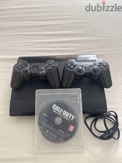 PS3 super slim مساحه ٥٠٠ جيجا