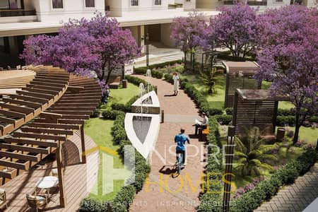 شقة مميزة بجاكاراندا سموحة بفيو البلازا وأنطونيادس واستلام 2027 - نص تشطيب