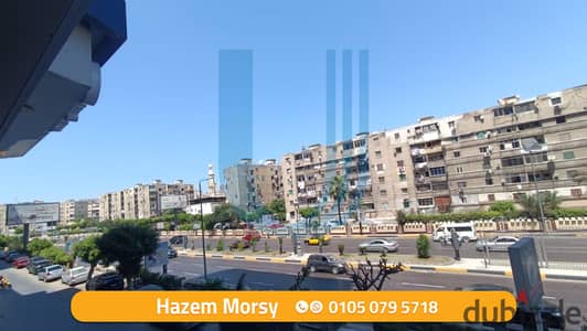 Administrative Office 130 m for Sale - Moharam Bek - Direct on Suez Canal- Price 4.800. 000 EGP Cash