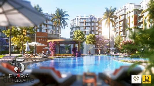 For sale: 120 sqm apartment in the New Administrative Capital—a great opportunity in the Floria 5 compound, with a cash discount of up to 40%.