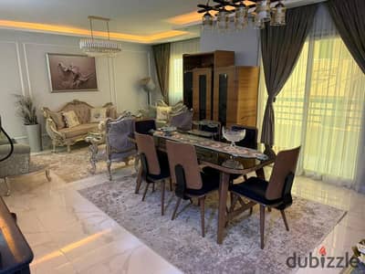 Apartment available for immediate handover in the Judiciary Buildings (Amayer Al-Qada), Al-Waha District, Nasr City. Located on the 6th floor, the uni