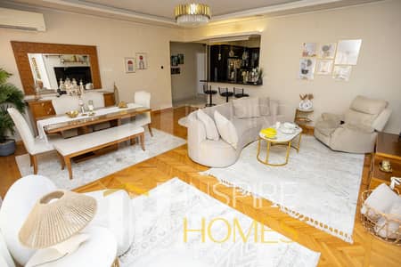 Licensed Apartment in Prime Smouha on a High Floor, Including Kitchen Cabinets