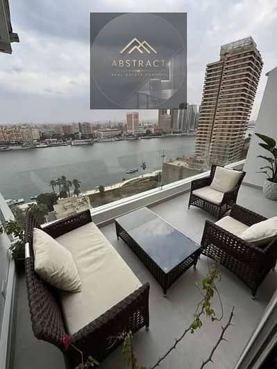 شقة فندقية للبيع في St. Regis Cairo بمساحة 250 متر، غرفتين ماستر، فيو بانورامي على النيل، تشطيب كامل واستلام فوري، تقسيط حتى 6 سنوات، بجوار Four Seaso