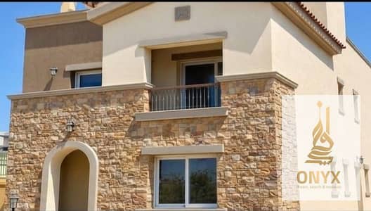 Villa with a garden for sale in Mivida (Emaar Misr), New Cairo—ultra-super-lux finishes, available for immediate handover.
