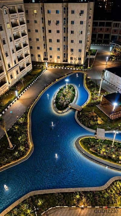 100 sqm apartment fully finished with immediate delivery in Green City Compound, October Gardens