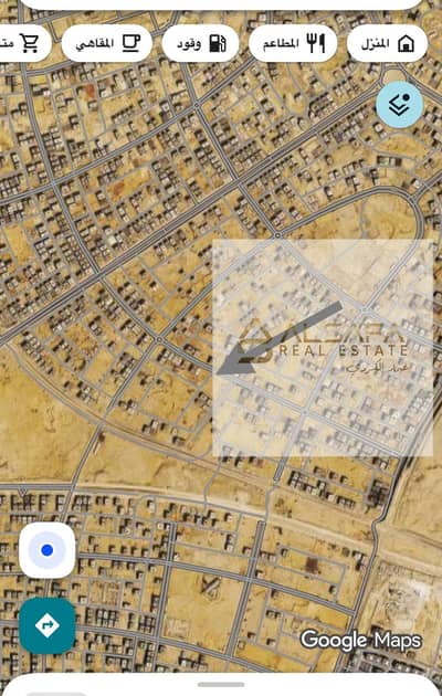 ارض للبيع في بيت الوطن الحي السابع 883متر ناصيه صريحه بسعر تجاري