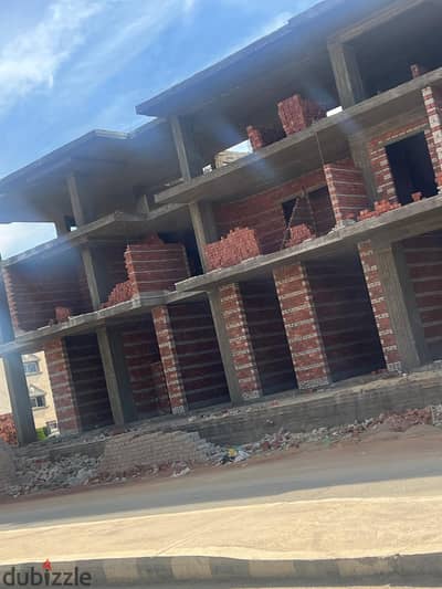 Shop Ground or Restaurant for Sale With installments in District 8 in 6 of October City