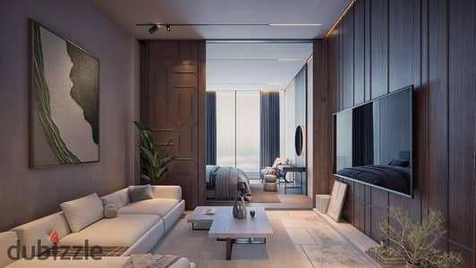 Fully finished apartment with hotel services near Mall of Arabia in Sheikh Zayed City on installments over 10 years