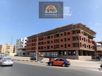 شقة للبيع 115 متر 3 غرف-باطلالة حمام السباحة-تشطيب كامل-عقد اخضر-10 دقائق للمطار-تقسيط 36 شهر بدون فوائد