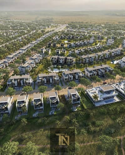 فيلا للبيع Townhouse بجاردن بمقدم 5% و اقساط على 4 سنين بكمبوند al burouj شركه امكان مصر الامارتيه بجوار مدينتي و الشروق و العاصمة الادارية