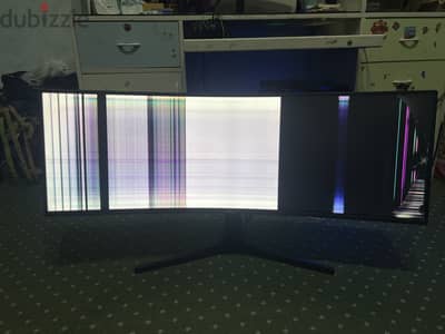 Broken Samsung 43inch curve
