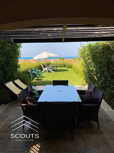 Invest & summer chalet with panoramic sea view for sale 3 bedroom  high-end finishing  prime sea location near Telal sokhna , boho & ilmonte gala
