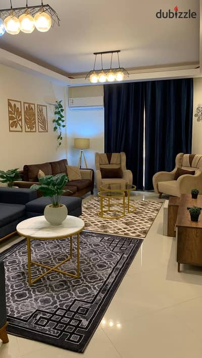 شقه ايجار مفروش فى البنفسج عمارات التجمع الاول