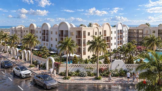  1-Bedroom Apartment with Garden & Side Sea Views | Mazari Port Ghalib    Own Your Red Sea Home with Just €17,812.50 Down! 