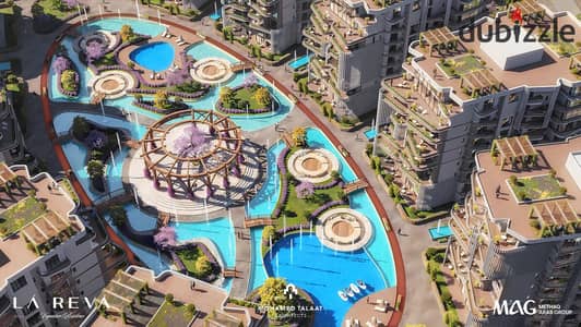 Two-room apartment 115 sqm with a 20% discount overlooking the hotel in the heart of R8 directly on the military axis with a 10% down payment and installments over 10 years