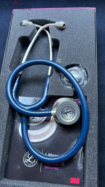 3M Littmann Classic III Stethoscope (Navy Blue) سماعة ليتمان