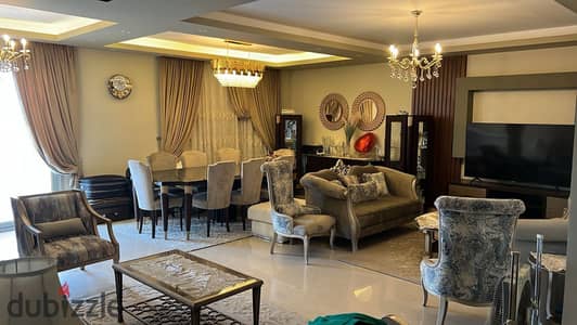 Apartment for sale in Palm Parks – Palm Hills | Dahshur Link - A unique open view of the landscape and the swimming pool, with immediate delivery.