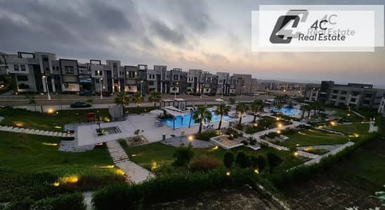 باقل من سعر الماركت شاليه تشطيب كامل بالمطبخ Direct Pool View ريسيل فوري في جايا الساحل الشمالي Prime Location بتقسيمه مميزة-جاهز للمعاينه