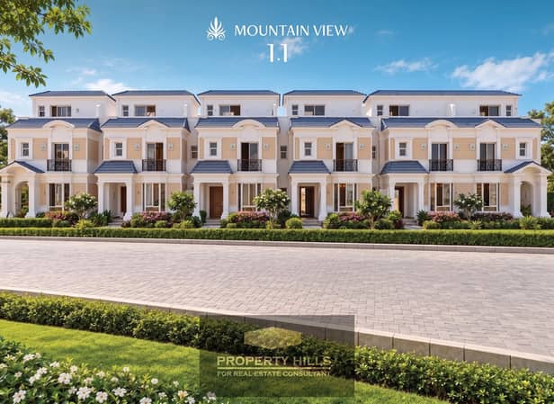 Luxury finished villa for immediate delivery with a large area for sale in Mountain View 1 - New Cairo - in front of the Attorney General's office