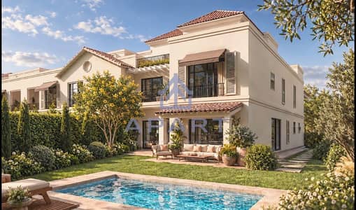 New Zayed | Luxury Townhouse | Prime Location | Direct Lagoon View | مساحة مباني 320 م² | مساحة أرض 450 م² | مطور عقاري مميز