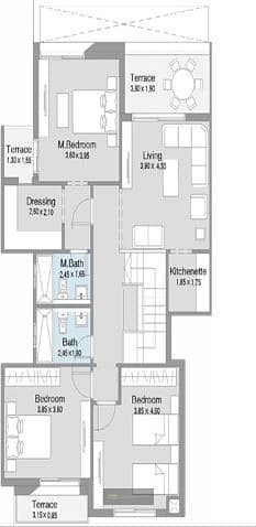 Duplex for Sale in Terrace Compound – Sheikh Zayed | 10% Down Payment & Flexible Payment Plan | Handover in 6 Months | Central Axis, Next to Arkan Pal