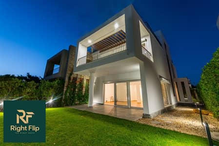 Twin House 4 rooms for sale - fully finished - prime location in the Westown compound - Sodic - Zayed