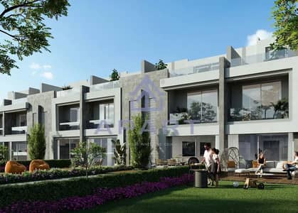 Luxury Townhouse for Sale in La Vista, New Cairo | Landscape View & Installments Over 8 Years
