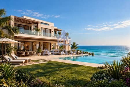 Ready to Move Standalone Villa 3rd Row Full Sea view | 1000 SQM | 5 Bedrooms Master   |   installments Over 10 Years