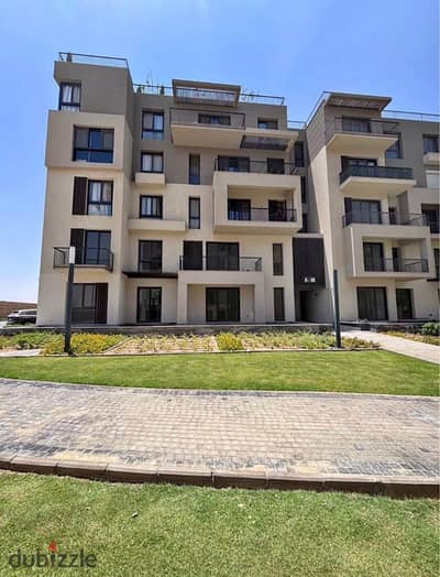 Apartment for sale at the original price in the SODIC East New Heliopolis compound It is 75% finished and ready for viewing with a 10-year installment