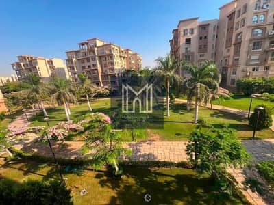 For sale in My City, an 211m apartment with special finishes and a wide garden view, first residence.