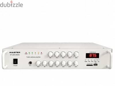 master mt lbm 500w ميكسر و مضخم صوت زيرو استخام شهرين