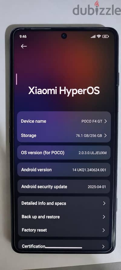 Xiaomi Poco F4 GT 5G