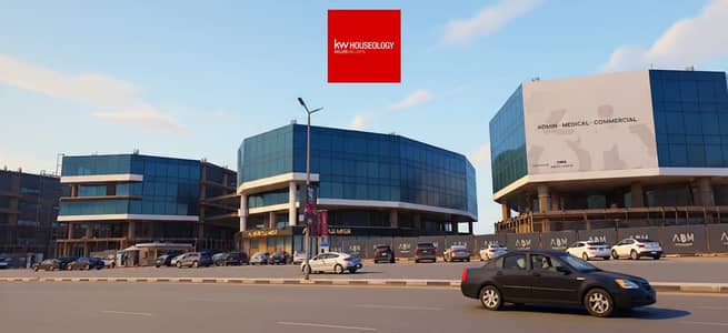 مكتب استلام سنة متشطب بالكامل للبيع في قلب شيراتون المطار دايركت علي طريق النصر - 6ixty Heliopolis