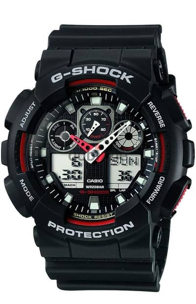 Casio G-Shock GA-100-1A4 – Like New Condition