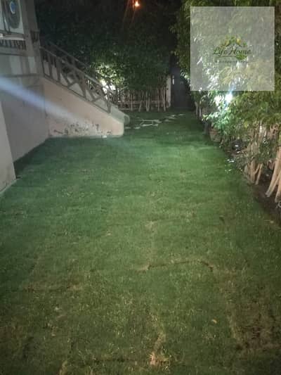 فرصه للايجار بالرحاب استديوا بحديقه خاصه مفروشه للايجار