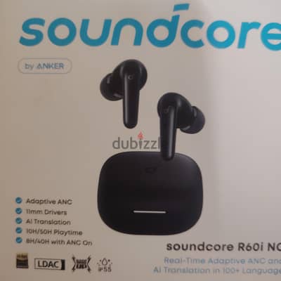 سماعة Anker Soundcore R60i NC عزل ضوضاء