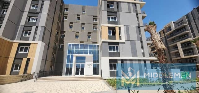 شقه 195 متر 3 غرف لوكيشن مميز اقل سعر ف الكومبوند جاهزه للانتقال في Haptown Mostakbal city