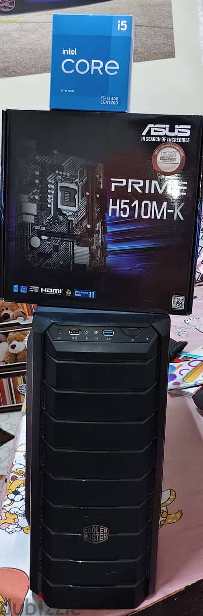  كمبيوتر جيمينج للبيع | i5-11400F | GTX 1660 SUPER 6GB | رام 16GB |