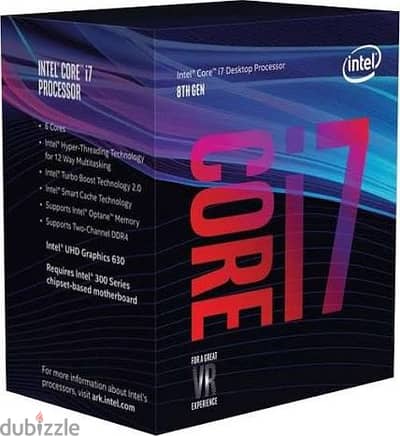 للبيع باندل أداء قوي جداً الجيل الثامن 370  Intel Core i7-8700 +MSI z