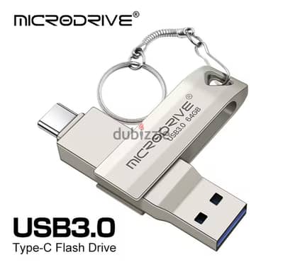40 pices of Micro Drive flash 64 GB USB + Type C